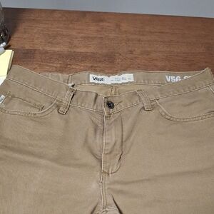 Vans Khaki Straight-Leg Pants